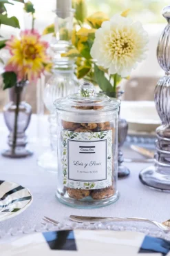 Cristina Oria Dulces Cristina Oria^Tarro De Cookies Personalizado Especial Bodas