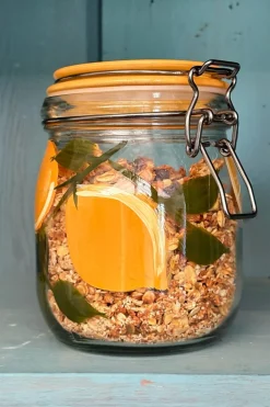 Cristina Oria Almacenaje^Tarro De Cristal Con Tapa Diseño Limones