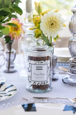 Cristina Oria Dulces Cristina Oria^Tarro De Trufas Personalizado Especial Bodas