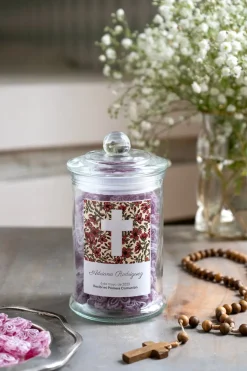 Cristina Oria Dulces Cristina Oria^Tarro De Violetas Personalizado Especial Comuniones