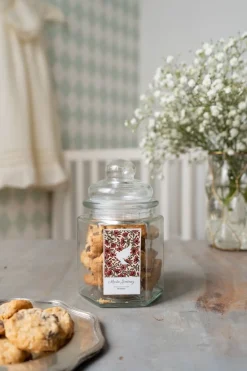 Cristina Oria Dulces Cristina Oria^Tarro Hexagonal de Cookies Personalizado Especial Bautizo