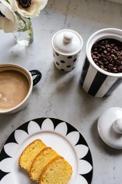 Cristina Oria Almacenaje|Gadgets Y Utensilios^Tarro Rayas Con Tapa Grande