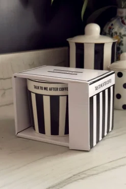 Cristina Oria Tazas Y Teteras^Taza Blanca Y Negra 