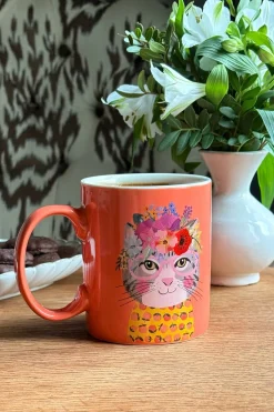 Cristina Oria Tazas Y Teteras^Taza Con Diseño De Gatos