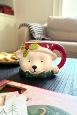 Cristina Oria Tazas Y Teteras^Taza Con Diseño De Oso Polar Navidad