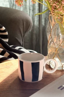 Cristina Oria Tazas Y Teteras^Taza Espresso Diseño Rayas Verticales