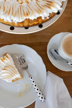 Cristina Oria Cubiertos De Aperitivo|Cubiertos De Postre^Tenedor Con Diseño De Puntos CO