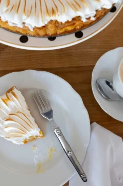 Cristina Oria Cubiertos De Aperitivo|Cubiertos De Postre^Tenedor De Postre Plateado