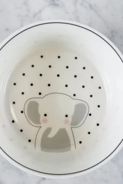 Cristina Oria Minichef^Vajilla Co Infantil Blanca Y Negra Animales