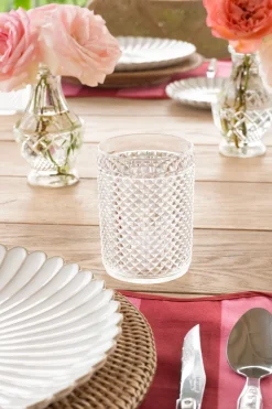 Cristina Oria Vasos^Vaso Acrílico Picos Transparente