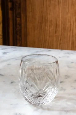 Cristina Oria Vasos^Vaso Cristal Oval Pequeño Espiga