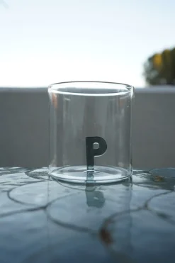 Cristina Oria Menaje Iniciales|Vasos^Vasos de Borosilicato Iniciales