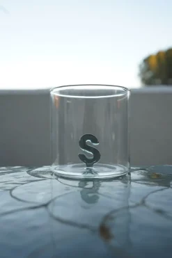 Cristina Oria Menaje Iniciales|Vasos^Vasos de Borosilicato Iniciales