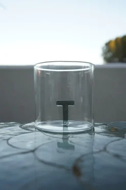 Cristina Oria Menaje Iniciales|Vasos^Vasos de Borosilicato Iniciales