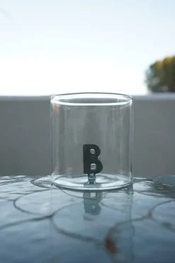 Cristina Oria Menaje Iniciales|Vasos^Vasos de Borosilicato Iniciales