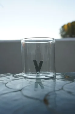 Cristina Oria Menaje Iniciales|Vasos^Vasos de Borosilicato Iniciales