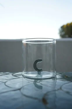 Cristina Oria Menaje Iniciales|Vasos^Vasos de Borosilicato Iniciales