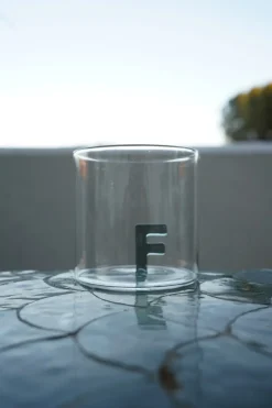 Cristina Oria Menaje Iniciales|Vasos^Vasos de Borosilicato Iniciales