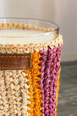 Cristina Oria Velas^Vela Artesanal De Rafia Con Fragancia Dátiles Pequeña