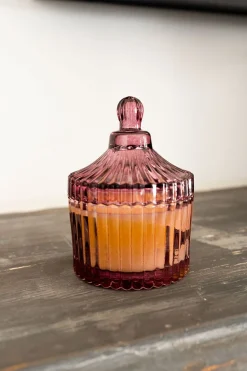 Cristina Oria Velas^VELA CON TARRO DE CRISTAL