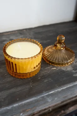 Cristina Oria Velas^VELA CON TARRO DE CRISTAL