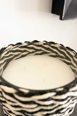 Cristina Oria Velas^Vela Con Vaso Trenzado