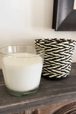 Cristina Oria Velas^Vela Con Vaso Trenzado