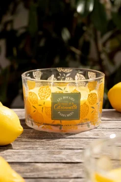 Cristina Oria Velas^Vela De Tres Mechas Con Aroma A Citronela