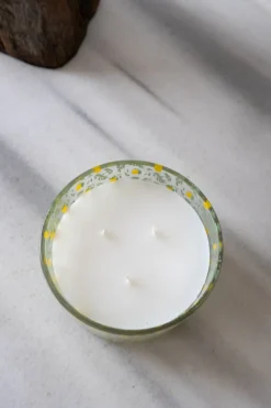 Cristina Oria Velas^Vela De Tres Mechas Y Aroma Limones