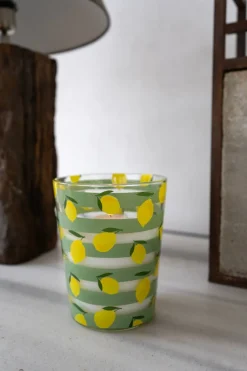 Cristina Oria Velas^Vela Grande Y Alta Con Aroma Limones