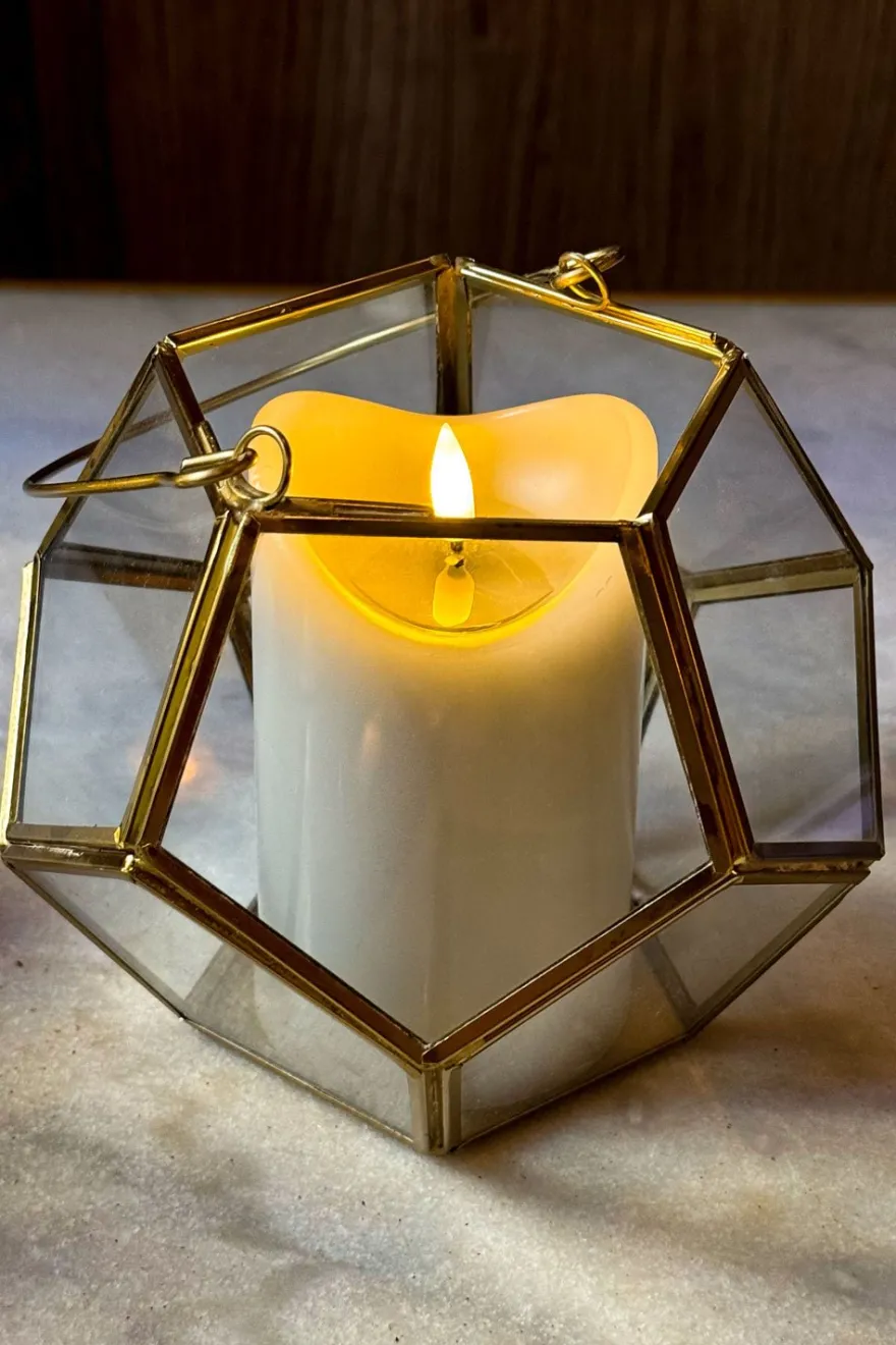 Cristina Oria Velas^Vela Gris LED CO