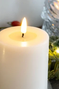 Cristina Oria Velas^Vela LED Color Crema Grande