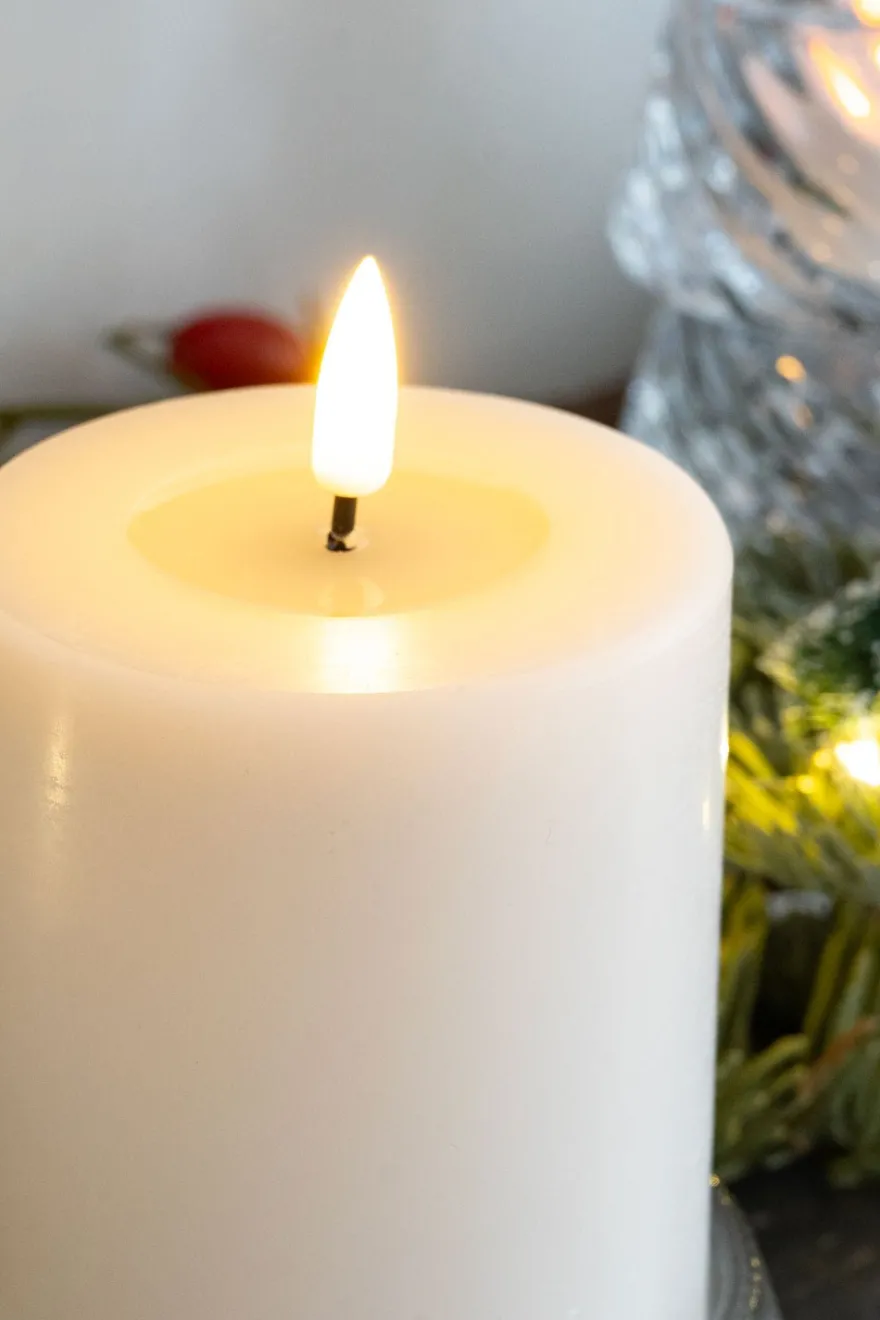 Cristina Oria Velas^Vela LED Color Crema Grande