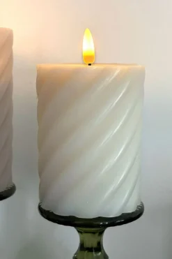 Cristina Oria Velas^Vela LED Diseño Espiral