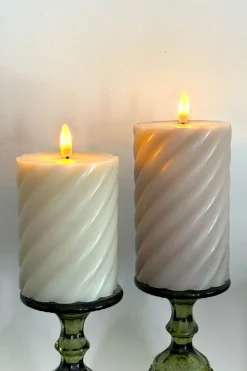 Cristina Oria Velas^Vela LED Diseño Espiral