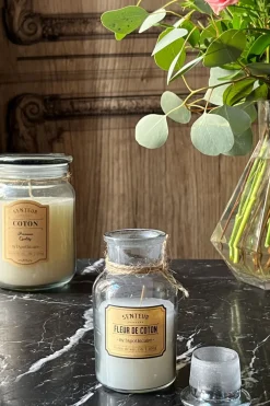 Cristina Oria Velas^Vela Perfumada Con Frasco Y Tapa De Vidrio