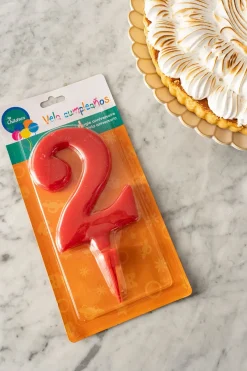 Cristina Oria Dulces Cristina Oria|Velas^Velas Cumpleaños Rojas Grandes