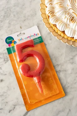 Cristina Oria Dulces Cristina Oria|Velas^Velas Cumpleaños Rojas Grandes