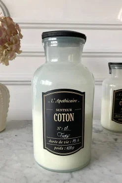 Cristina Oria Velas^Velas Grandes Perfumadas Con Tapa Negra En Frasco De Vidrio