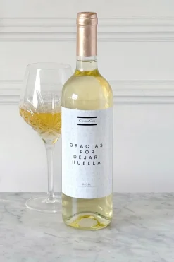 Cristina Oria Vinos Y Champagnes^Vino Cune Rioja Blanco "Gracias Por Dejar Huella"