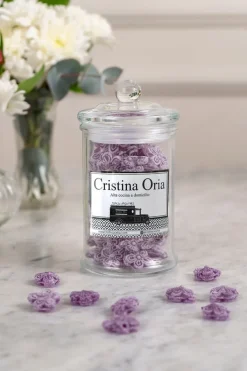 Cristina Oria Sin Gluten|Dulces Cristina Oria^Violetas Tarro De Cristal 220 G